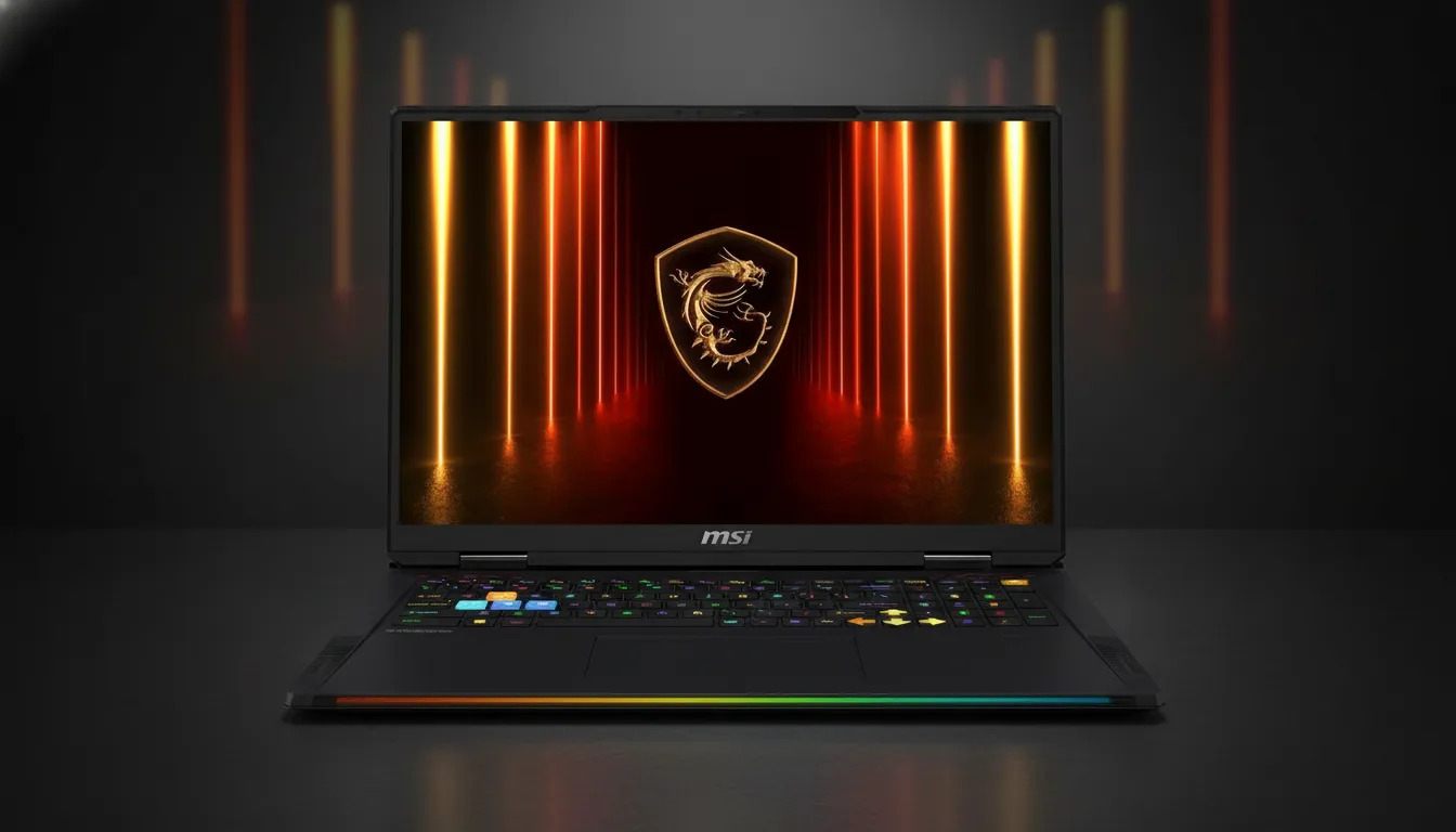 MSI Raider A18 HX con RTX 5090 - El portátil gaming más potente de 2026