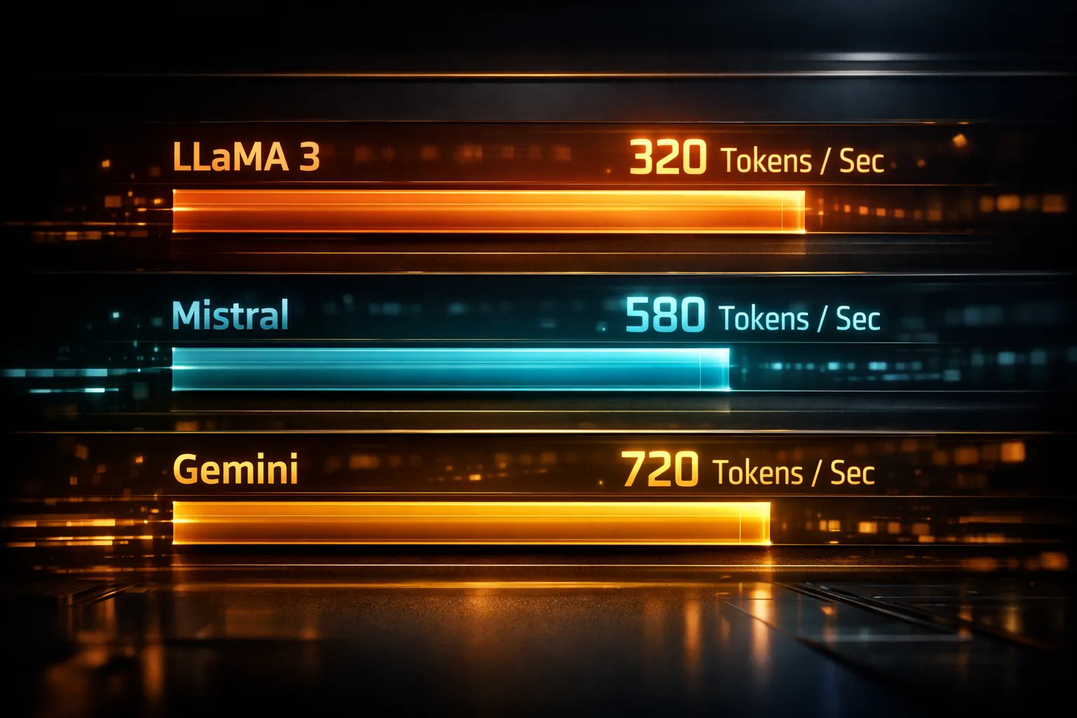 Gráfico de barras comparando tokens por segundo del M5 Ultra vs M3 Ultra vs M5 Max en Llama 4 Scout