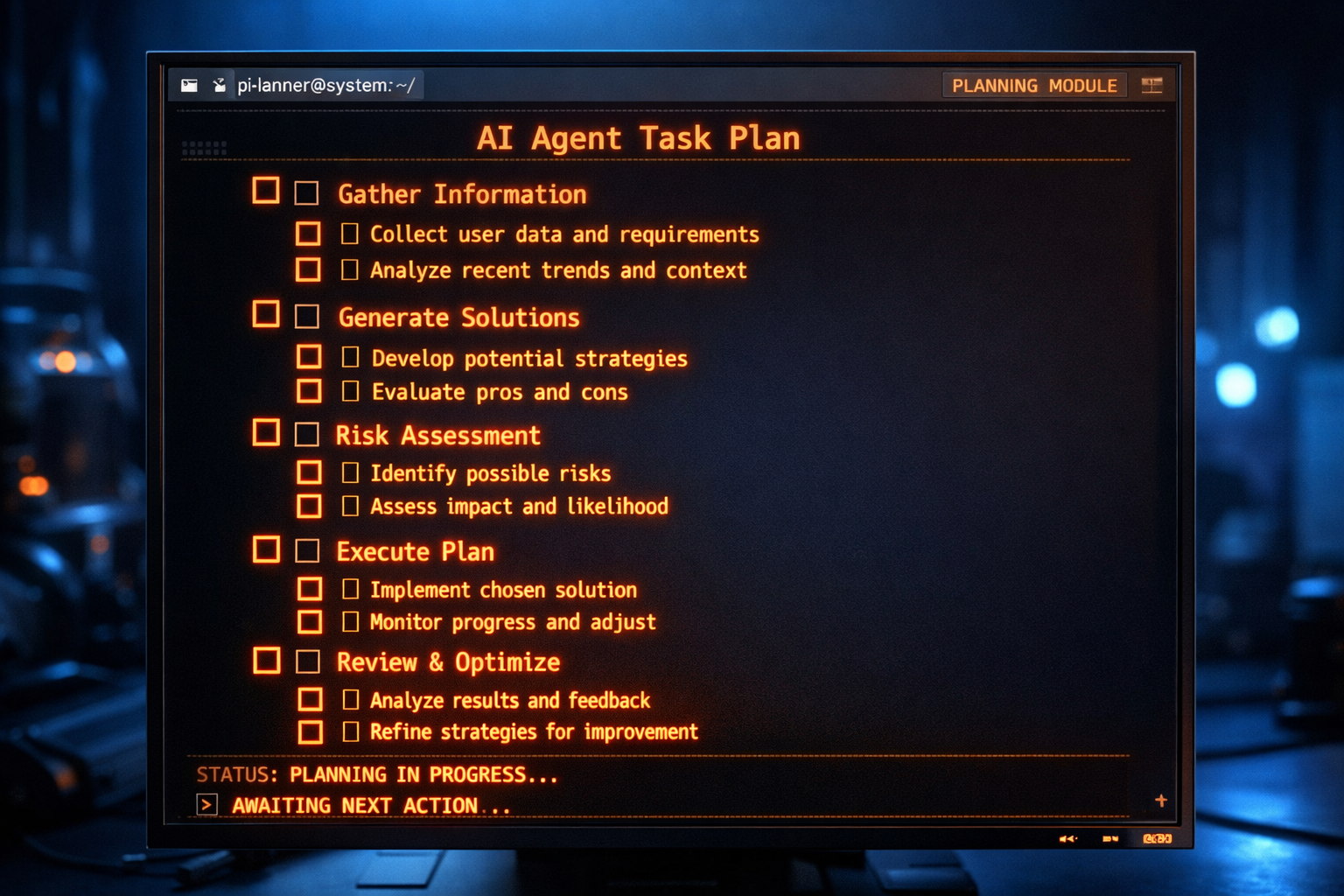 Plan mode de Claude Code mostrando un plan numerado antes de modificar archivos