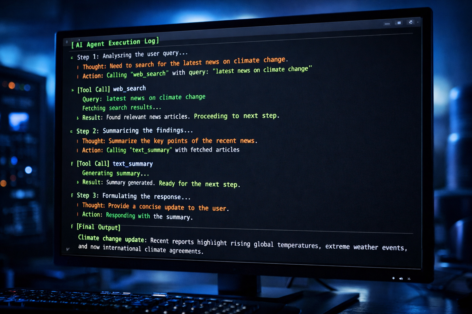 Agente Claude API con MCP ejecutándose en producción en contenedor Docker
