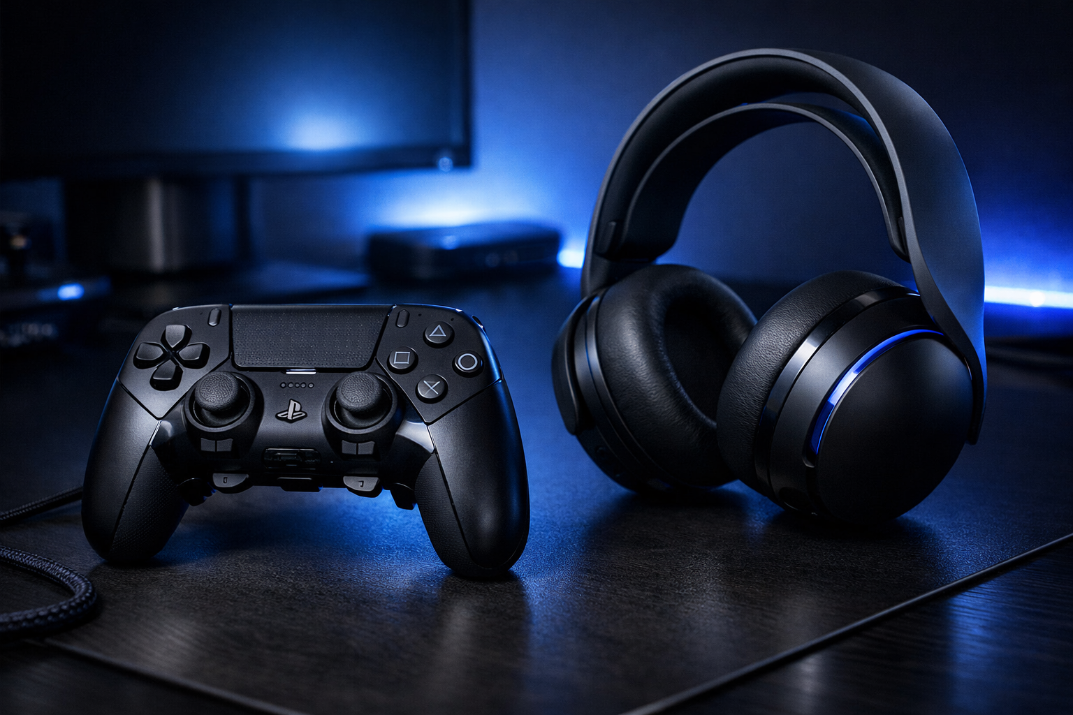 Mando DualSense Edge y auriculares PULSE Elite recomendados para EA Sports UFC 6