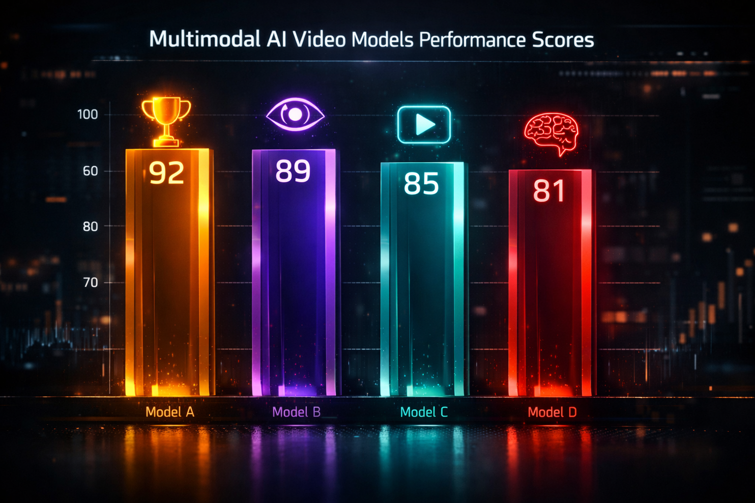 Comparativa visual de modelos de generación de vídeo por IA en 2026 mostrando fotogramas de distintos sistemas