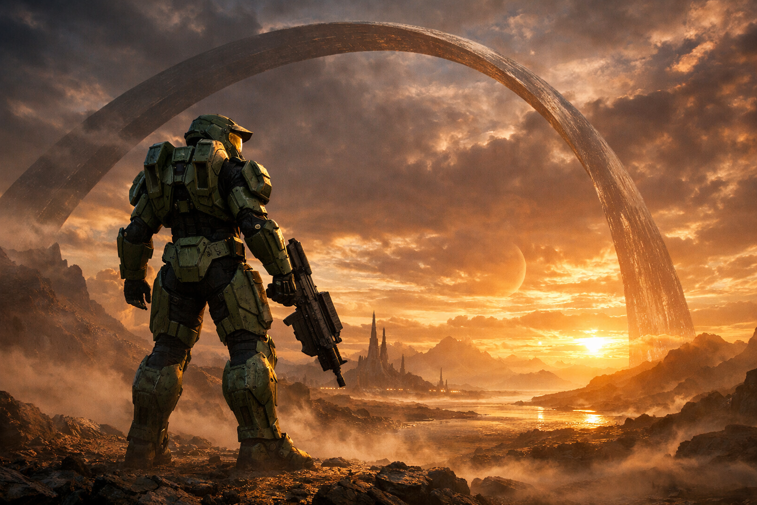 Halo: Campaign Evolved portada oficial del remake para PS5, Xbox Series X y PC con lanzamiento 28 julio 2026