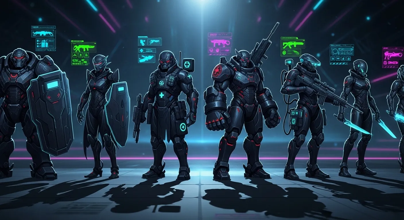 Las 7 Runner Shells o clases jugables de Marathon de Bungie