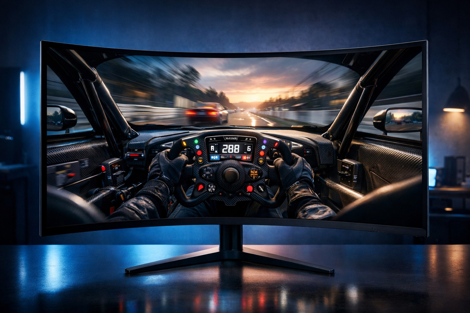 Monitor curvo Alienware AW3225QF 4K QD-OLED 240Hz con curvatura 1700R para gaming inmersivo