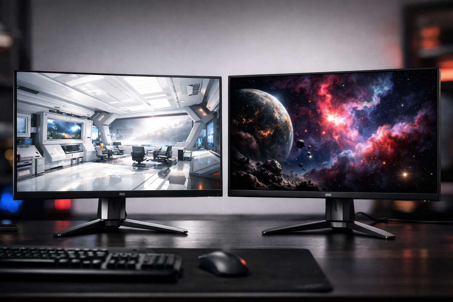 Comparativa visual paneles WOLED Tandem vs QD-OLED Gen 3 en monitores gaming 4K 240Hz premium