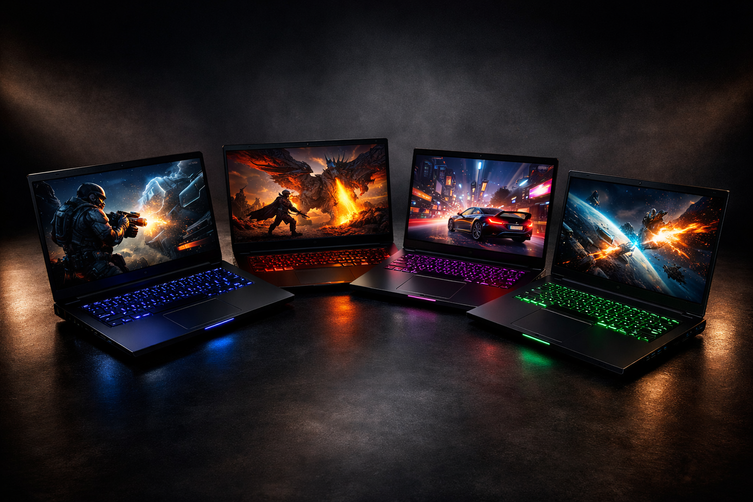 Comparativa premium de mejores portátiles gaming con RTX 5070 y RTX 5080 en julio 2026 con pantallas OLED