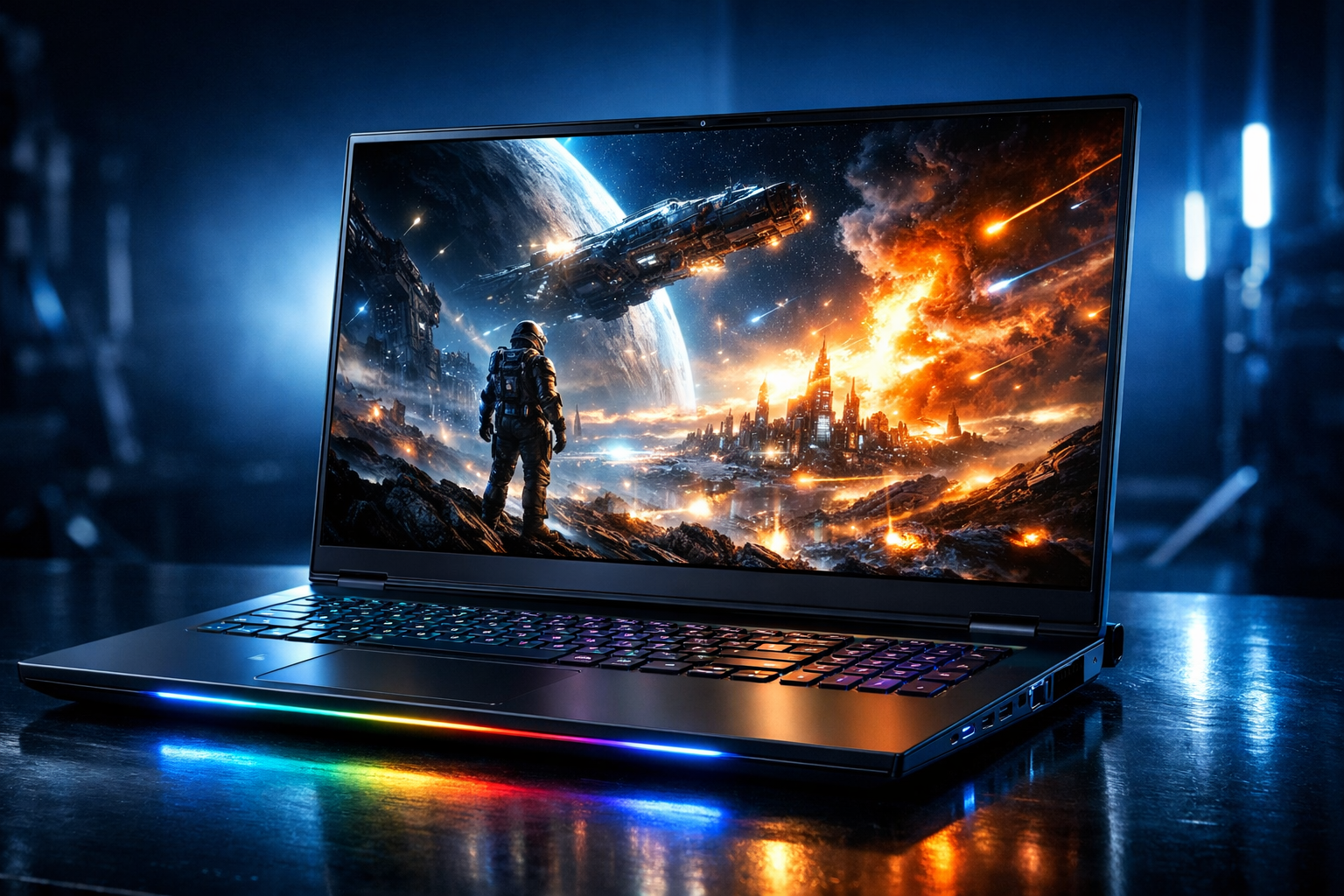 ASUS ROG Strix SCAR 16 con pantalla ROG Nebula HDR mini-LED 1200 nits y RTX 5080 Laptop