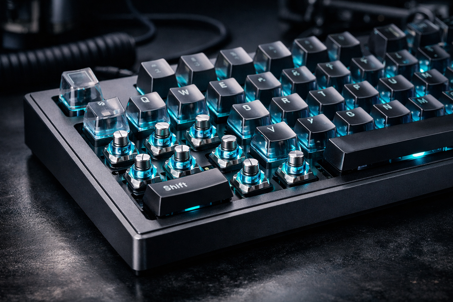 Corsair MAKR PRO 75 teclado gaming Hall Effect DIY con chasis de aluminio y switches MGX Hyperdrive