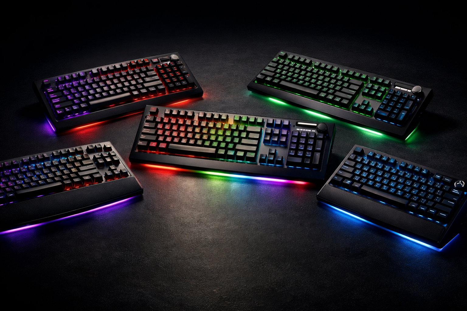 Mejores teclados gaming con Hall Effect (HE) 2026: review comparativa de NuPhy Field75 HE, Corsair MAKR PRO 75, Galleon 100 SD, Wooting 60HE V2 y Razer Huntsman V3 Pro Mini