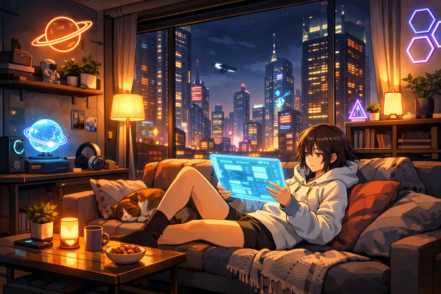 Sistema de simulación de vida en Neverness to Everness con apartamento personalizable y negocios