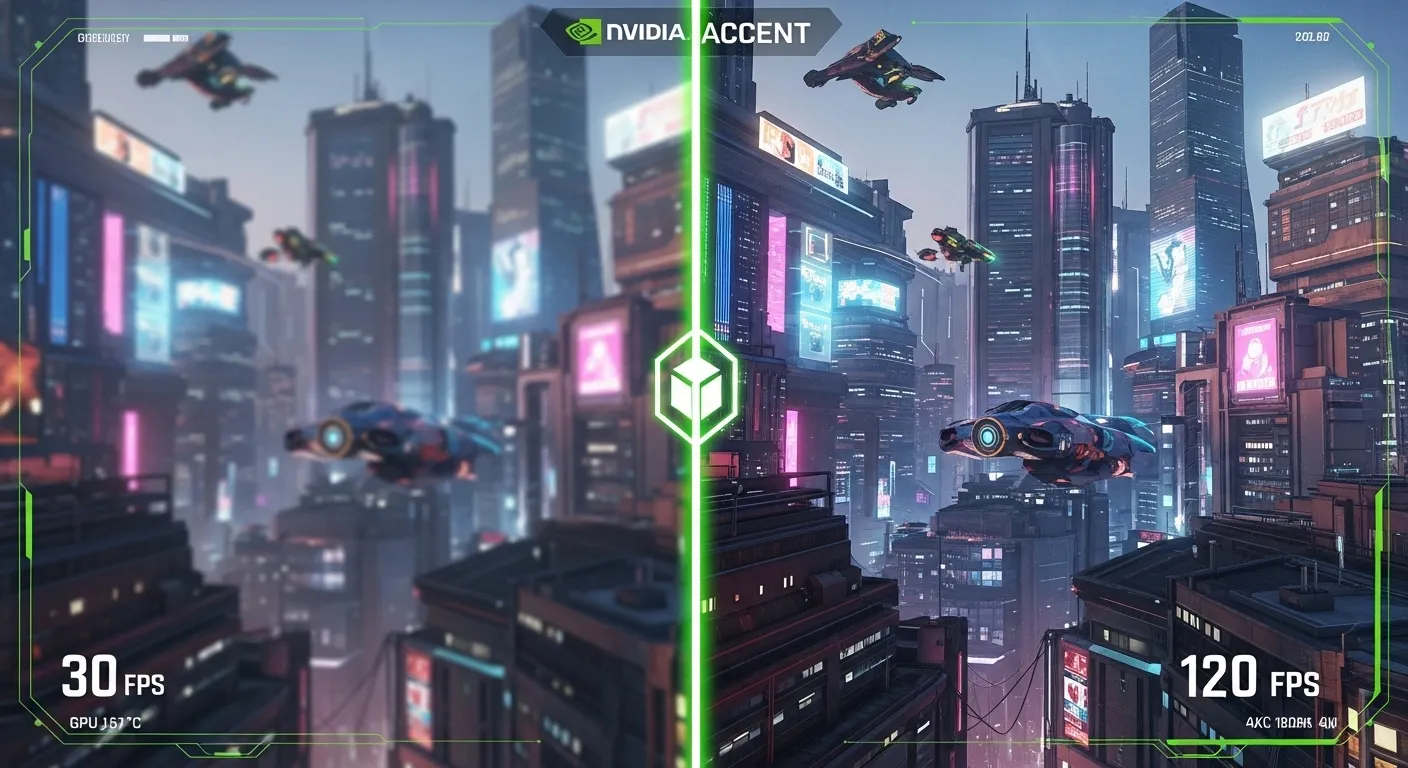 Demostración de DLSS 4.5 con Multi Frame Generation 6X alcanzando más de 240 FPS en 4K