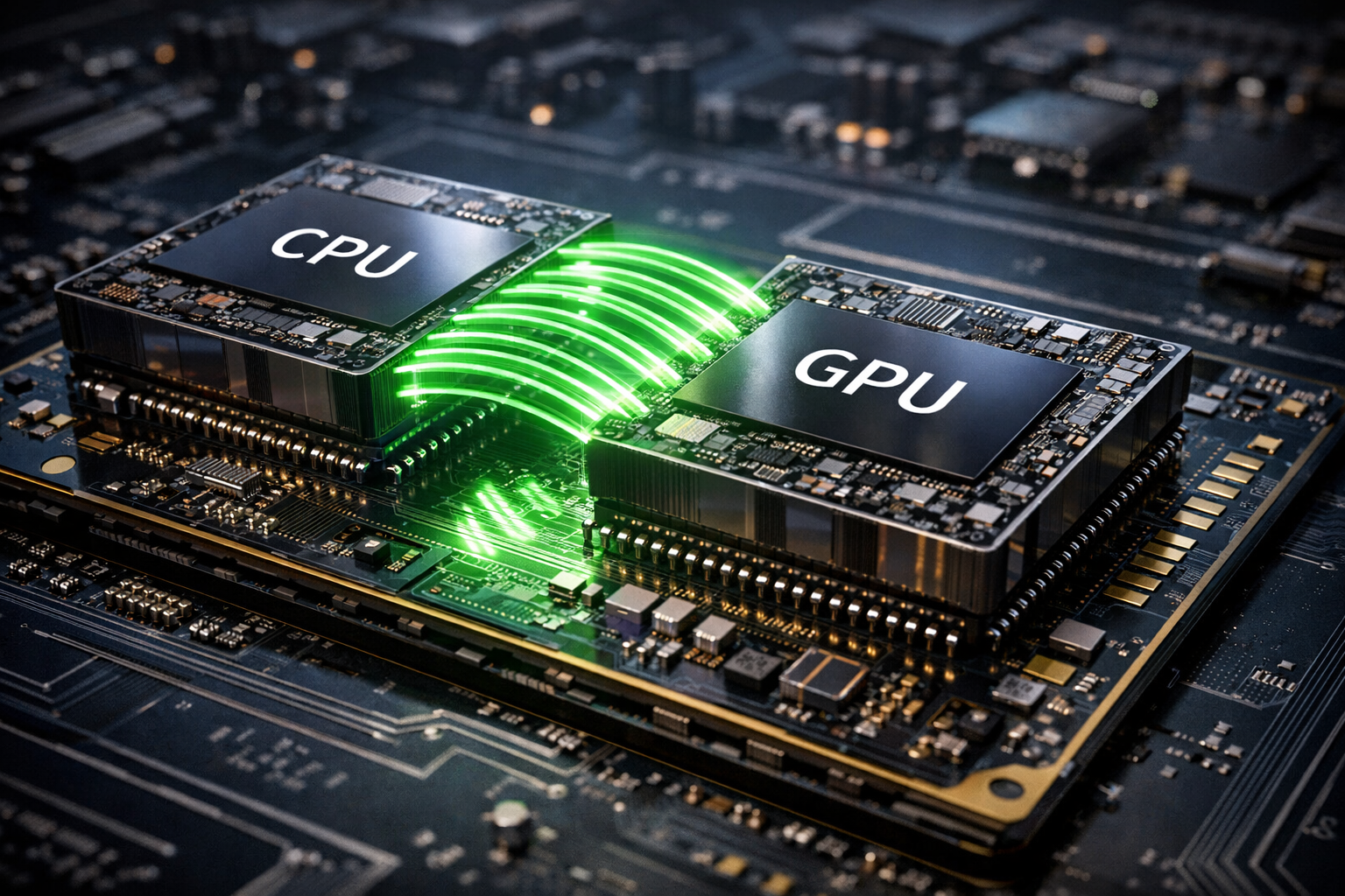 Diagrama de la interconexión NVLink-C2C entre CPU Grace y GPU Blackwell del NVIDIA RTX Spark