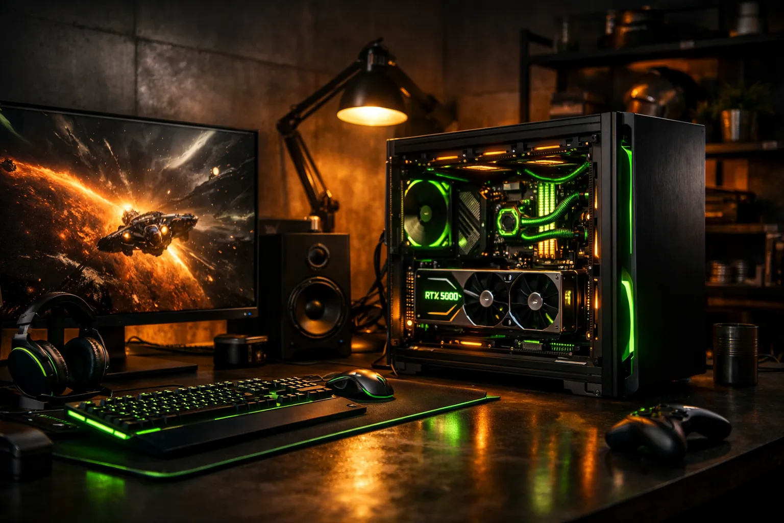 Portada de Optimizar PC gaming RTX 5090 con DDR6 y GDDR7: guía paso a paso 2026