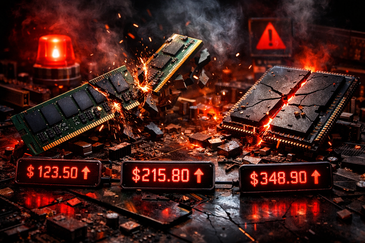 Crisis RAMaggedon 2026 escasez memoria RAM precios hardware