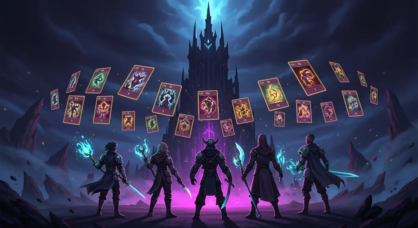 Slay the Spire 2 Early Access, pantalla de selección de personajes con los cinco héroes disponibles