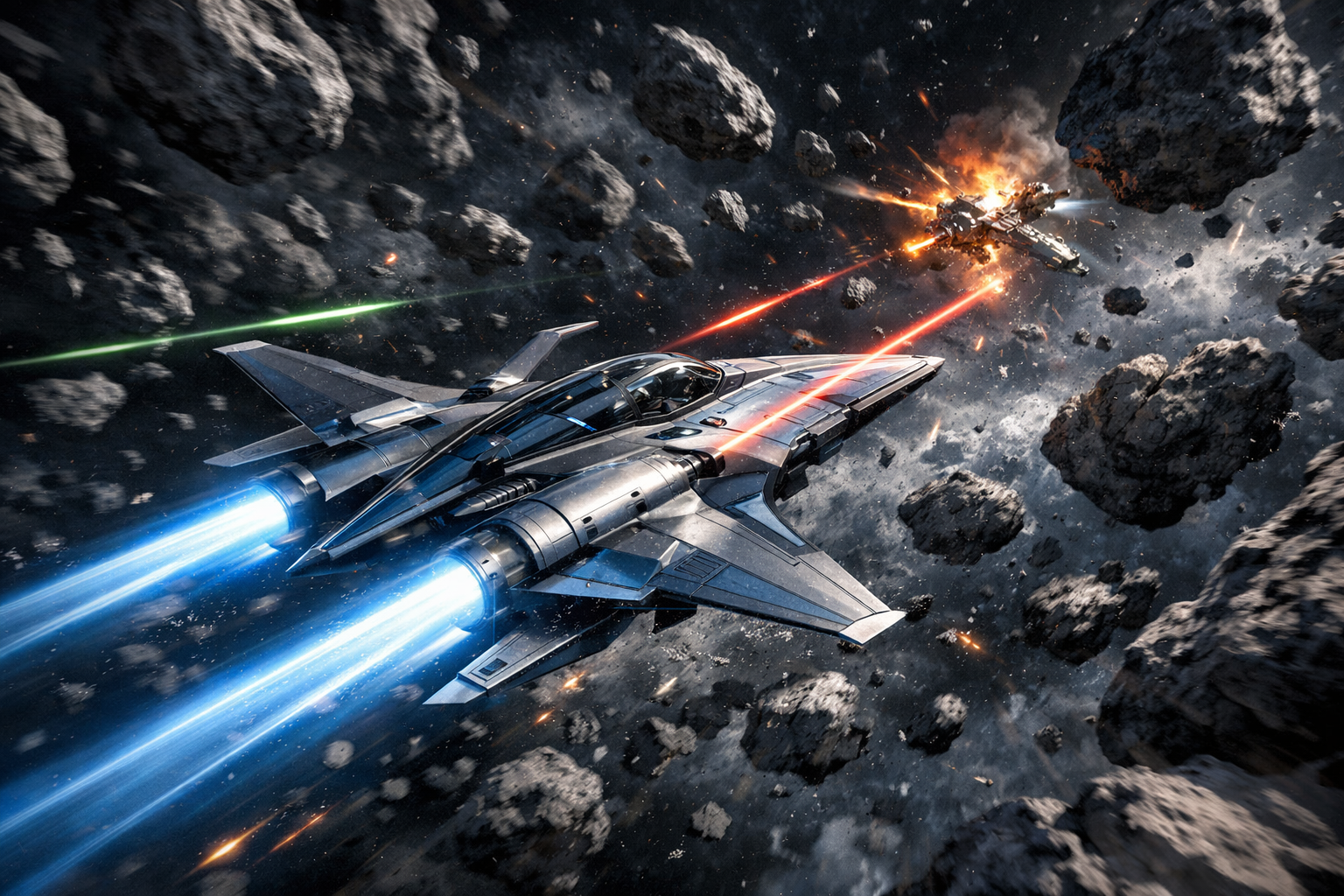 Arwing de Star Fox Nintendo Switch 2 sobrevolando Corneria con efectos HDR a 60 fps