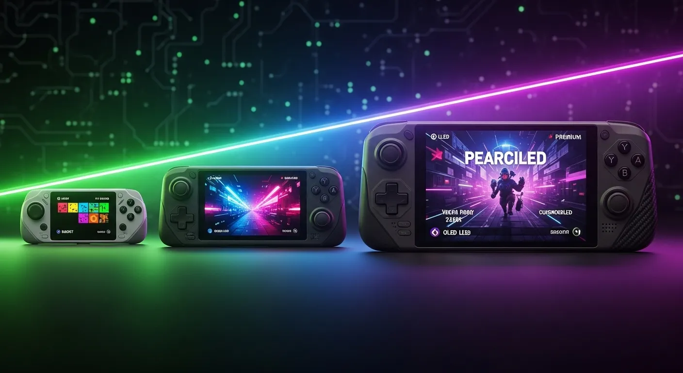 Familia de portátiles gaming: Steam Deck, Legion Go S y Legion Go 2