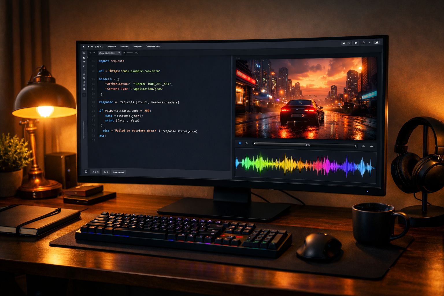Tutorial FLUX 3 API: generar vídeo, audio e imagen con Python paso a paso (2026)