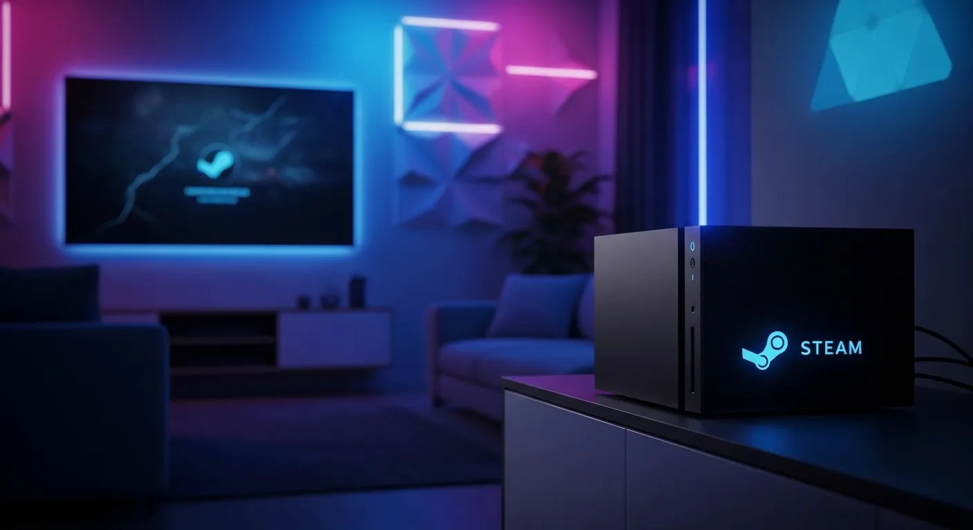 Valve Steam Machine 2026 consola compacta de sobremesa