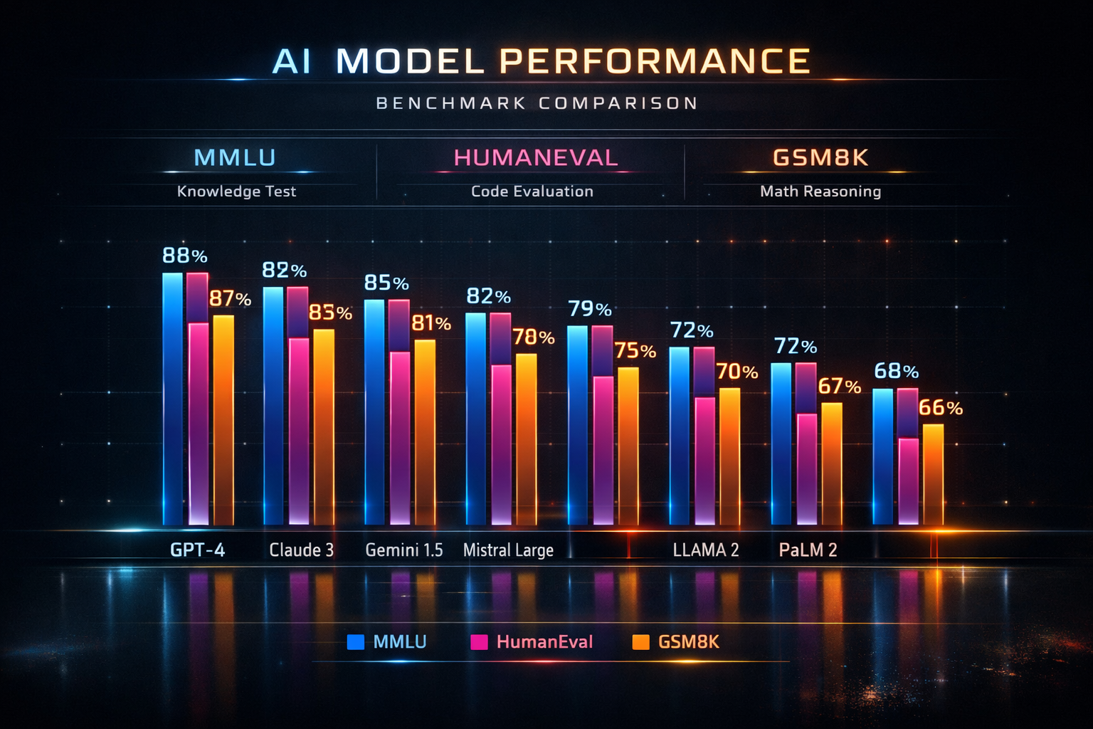 Comparativa de benchmarks entre GLM-5.2 y los principales modelos frontier occidentales