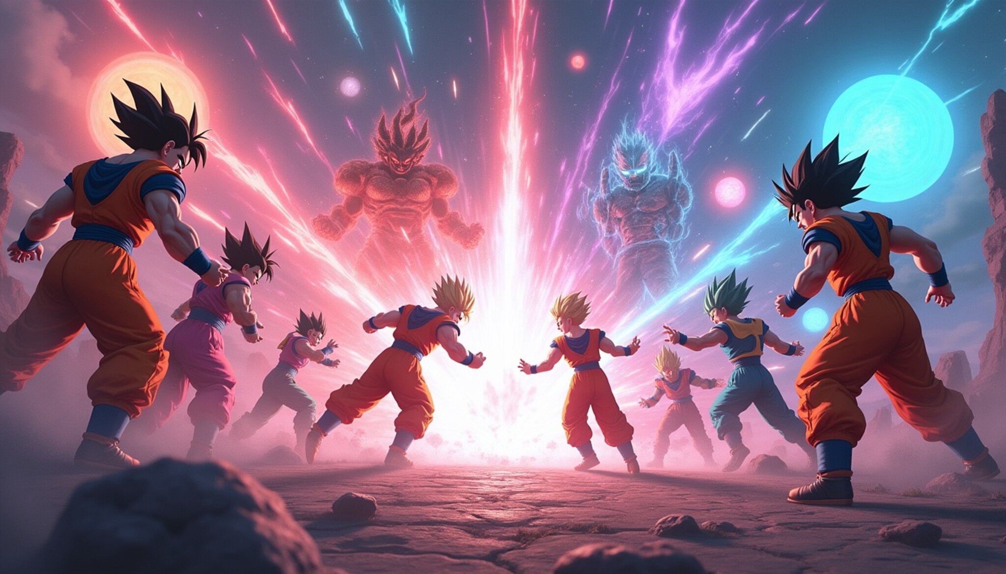 ¡Llega DRAGON BALL GEKISHIN SQUADRA! Primer MOBA de Dragon Ball
